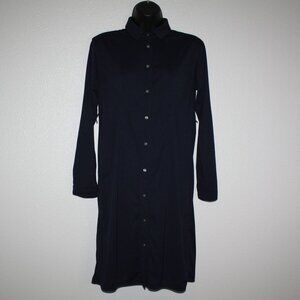 J. Crew long sleeve button down shirt dress size XS